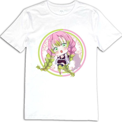 ÁO PHÔNG TRẮNG ngắn tay Kanroji Mitsuri