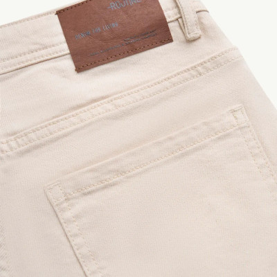 Quần jeans nam form Straight cropped - ROUTINE 10F24DPA005 | LASTORE MENSWEAR