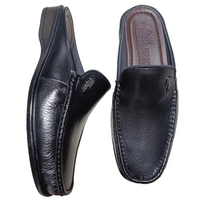 Giày Sục Nam HA NAM Da Bò Thật Cao Cấp GSB20166