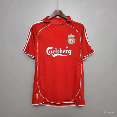 Áo Bóng Đá Retro Liverpool 2006 - Sân Nhà bản cao cấp vải Cotton Polyester