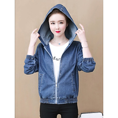 Áo khoác jean nữ Titishop NT119