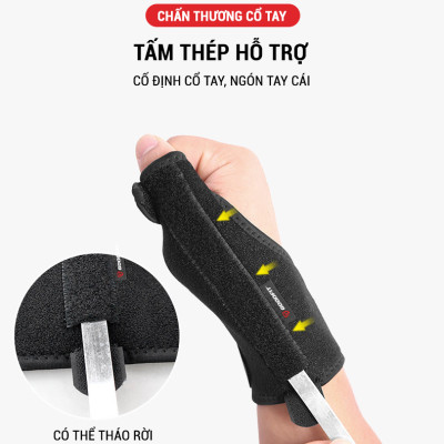 Băng nẹp cố định ngón tay cái, cổ tay GoodFit GF305W (trái/phải)
