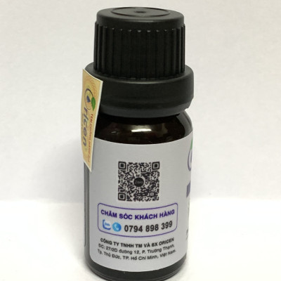 Combo Tinh Dầu Trà Oricen 3 chai 10ml - Trà Trắng + Trà Xanh + Tràm Trà