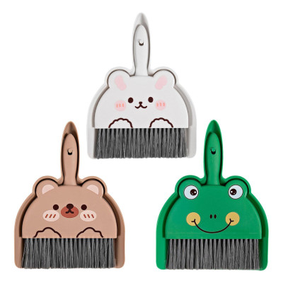 Bộ Chổi Xẻng Mini Hình Thú Dễ Thương - Chổi Quét Bàn Thờ, Bộ Chổi Quét Bụi Và Ki Hốt Rác Vệ Sinh Nhà Cửa Nhựa PP Cao Cấp - GROFA
