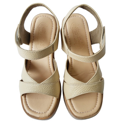 Giày Sandal Cao Gót BIGGBEN Da Bò Thật Cao 7 Phân SDCG96