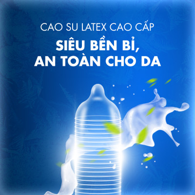 Bao cao su Shell Seahorse kéo dài thời gian - Hộp 3 cái | SHELL CHÍNH HÃNG