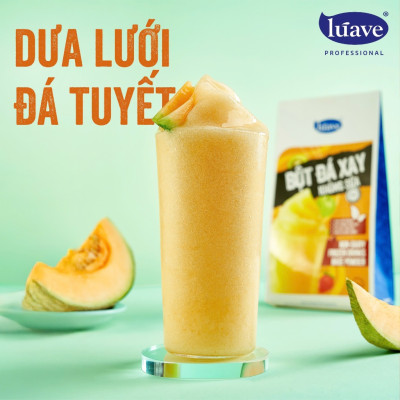 Bột Đá Xay Không Sữa LÚAVE 500g (Chuyên Dùng Cho Các Món Sinh Tố Trái Cây, Không Dùng Sữa, Chống Phân Tầng, Tách Lớp)