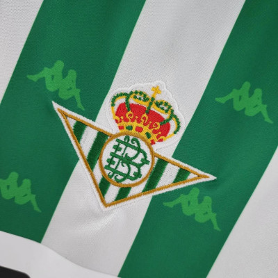Áo Bóng Đá Real Betis 1996 - Sân Nhà bản cao cấp vải Cotton Polyester