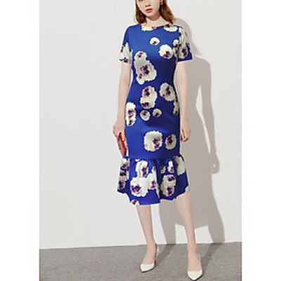 Đầm đuôi cá dự tiệc big size, đầm cho người mập đủ size