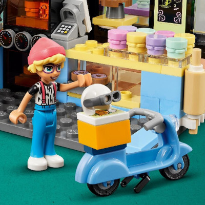 LEGO FRIENDS 42618 Đồ Chơi Lắp Ráp Tiệm Cà Phê Thành Phố Heartlake (426 chi tiết)