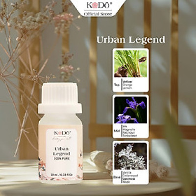 KODO - Urban Legend - Tinh Dầu Nước Hoa Thơm Phòng Nguyên Chất – Signature Collection - 10/50/110ml/500ml