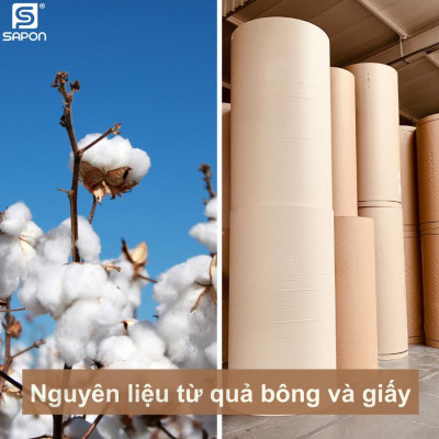 [Lố 12 hộp] Tăm bông vệ sinh người lớn YUMY thân giấy [TB01-626] hộp 200 que