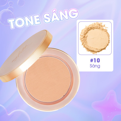 Phấn Phủ Nén Trang Điểm myKella TINTED MAGIC C RYSTA.L Giữ Lớp Makeup Lâu Trôi Cả Ngày