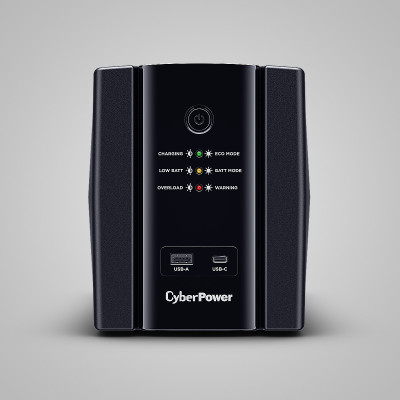 Bộ lưu điện UPS CyberPower UT1500EG - 1500VA/900W - Tích hợp điều khiển Nas, pc - Hàng Chính Hãng
