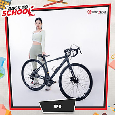 Xe đạp thể thao Thống Nhất RPD tay cong, khung nhôm đi dây âm sườn, bánh 700c - 2024