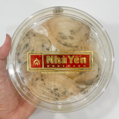 Tổ Yến Trắng Thô - Nhà Yến Nha Trang - Loại Chất Lượng 59 - Hộp 50 Gram - Tổ Yến Nguyên Chất - Tổ Yến Thô - Hàng Chính Hãng