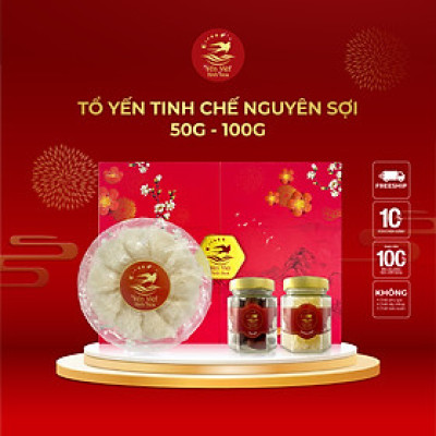 Tổ yến Tinh chế sợi 50 gram Yến Việt Tinh Hoa - Hàng chính hãng