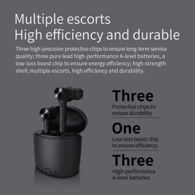Tai nghe Bluedio Hi True Wireless Bluetooth 5.0 T âm thanh nổi,có MIC