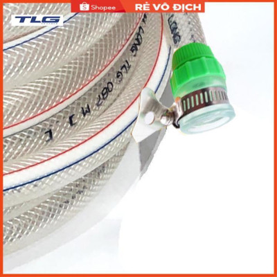 Bộ dây vòi xịt nước rửa xe, tưới cây . tăng áp 3 lần, loại 3m, 5m 206319Kcút sập+ tặng túi đựng bút