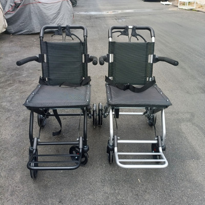 Xe Lăn Du Lịch Sắt Sơn Bánh Nhỏ Lucass X-195L