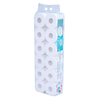 Lốc 12 Cuộn Giấy Vệ Sinh Cao Cấp MyLan Hoa Cúc 4 Lớp Giấy