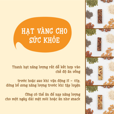 Thanh Hạt Dinh Dưỡng Vị Hạt Điều & Rong Biển Faminuts - Thanh Ngũ Cốc Ăn Kiêng Giảm Cân