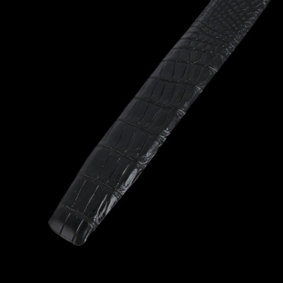 HC4733-34-35-37 - Thắt lưng nam da cá sấu Huy Hoàng gai đuôi 3,5P đầu kim màu đen, nâu đất, nâu đỏ, vàng bò