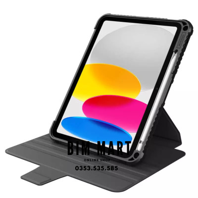 Bao da dành cho iPad 10.9 2022 (Gen 10) Nillkin Bumper SnapSafe ( Kèm Khay Bút - Nắp Gập Tháo Rời ) - Hàng Nhập Khẩu