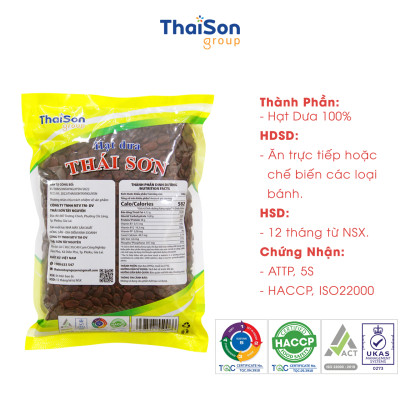 Hạt Dưa Sạch Thái Sơn Rang Củi Vị Muối, Bơ Bì Nâu & Vàng