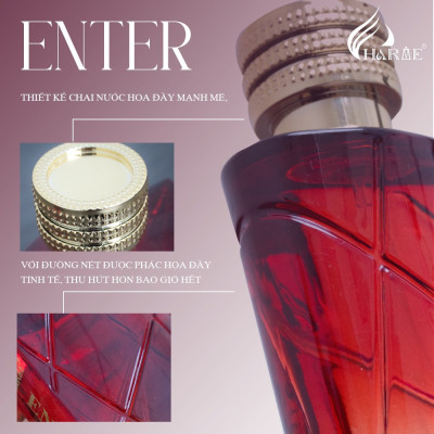 Nước hoa nam cao cấp, Charme Enternity, lưu hương lâu, hương thơm nam tính, mạnh mẽ, phù hợp phái mạnh, 60ml