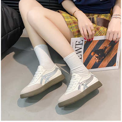 Giày thể thao nữ đế êm nhẹ, thoáng khí đế cao su đúc, chống trơn trượt hạn chế mòn  – GNU2099