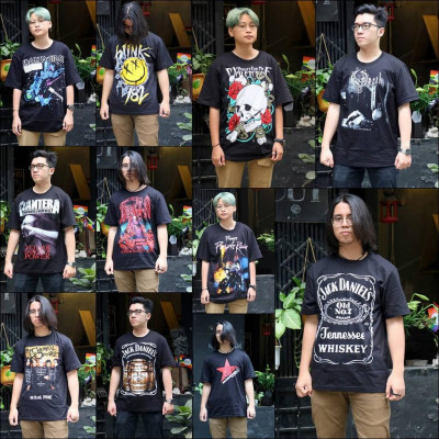 Áo Rock band tee phông / thun 100% cottong Thái Lan - Metallica TDM 1775