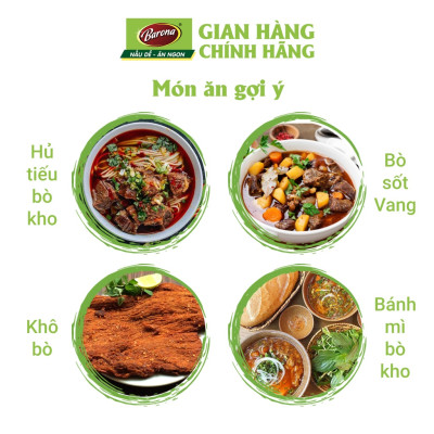 Gia Vị Barona 80g ướp ngon chuẩn vị không cần nêm nếm nêm sẵn thành phần tự nhiên, giá sỉ dạng thùng (1 thùng 80 gói)