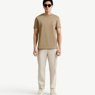 Áo thun nam ngắn tay S Cafe có thêu (Cofee Lover Series 4) Form Fitted - ROUTINE 10F24TSS085 | LASTORE MENSWEAR