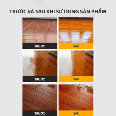 Sáp ong đánh bóng đồ gỗ tặng kèm 1 khăn lau đa năng