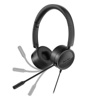 Tai nghe điện thoại Bee H360  có dây 3.5mm / USB  có micrô trên tai