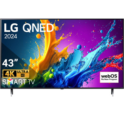 Smart Tivi QNED LG 4K 43 inch 43QNED80TSA - Hàng chính hãng- chỉ giao HCM
