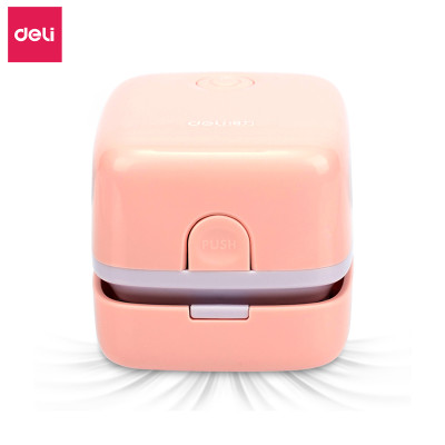 Máy Hút Bụi Mini Để Bàn Deli - Máy Hút Bụi Cầm Tay Dạng Vuông Tiện Dụng Hút Vụn Tẩy Bút Chì - Không Dây Nhỏ Gọn