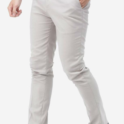 Quần Tây Âu Nam Titishop QTN48 - Xám Nhạt