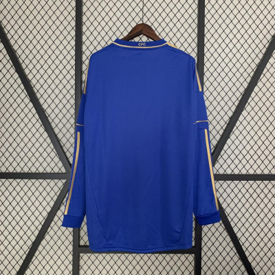 Áo Bóng Đá Retro Chelsea 2012 Dài Tay - Sân Nhà bản cao cấp vải Cotton Polyester