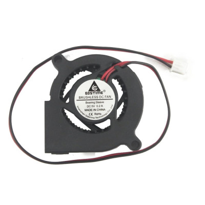 5 Pieces Gdstime 5cm DC 5V Blower Fan 50mm 50x50x20mm 5020s Turbine blower cooling fan Machine Equitment Exhaust 2Pin Cooler 5V
