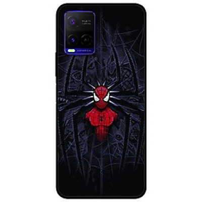 Ốp lưng dành cho Vivo Y21 - Vivo Y21s mẫu Nhện Đen