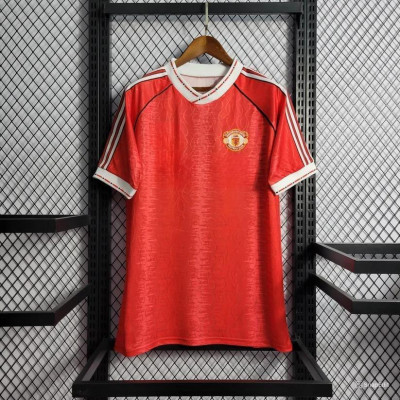 Áo Bóng Đá Retro Manchester United 1988-1990 - Sân Nhà bản cao cấp vải Cotton Polyester