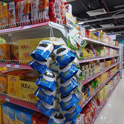 Rong biển ăn liền gói to 45g vị ô liu, chanh sả, truyền thống, ocop 4 sao, rong biển nguyên chất không phụ gia, hương liệu, chất bảo quản