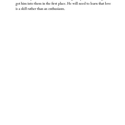 The Course Of Love