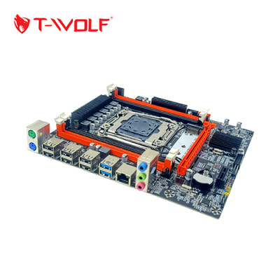 Bo mạch chủ Main T-WOLF Xeon TW-X99D3M (LGA2011V3-V4/4*DDR3(Chạy được Ram thường/Lan 1000/NVMe/PCIe16X/PCIe1X) - Hàng Chính Hãng 