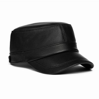 Nón lưỡi trai nam da cừu cao cấp BHY1923 Mũ nam lưỡi ngắn, thoáng khí, thoải mái