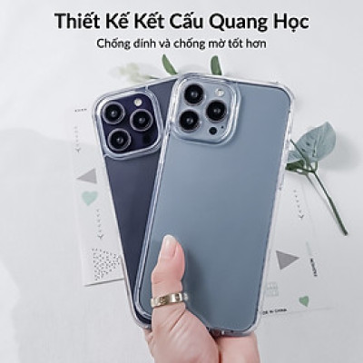 Ốp lưng chống sốc cho iPhone 16/ 16 Plus/ 16 Pro/ 16 Pro Max hiệu Likgus Crashproof - Thiết kế trong suốt, chống ố, giúp chống chịu mọi va đập - hàng nhập khẩu