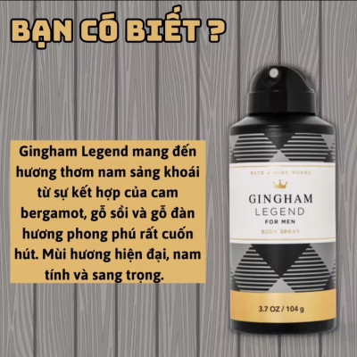 Body Mist Nam Bath And Body Work 104g - Body Spray Nam - Body Mist Nam Chính Hãng