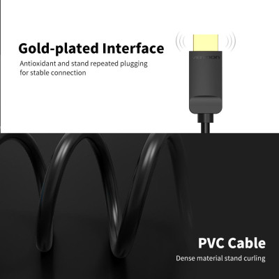  Cáp chuyển đổi Mini DP sang HD Cáp Mini Displayport HD 1080P cho giao diện Thunderbolt Cáp 1,5m / 4,92ft